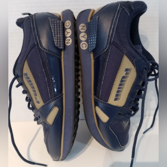 PUMA‎ NYC RIDER Sneaker sz. 7 Purple Blue - Picture 1 of 10
